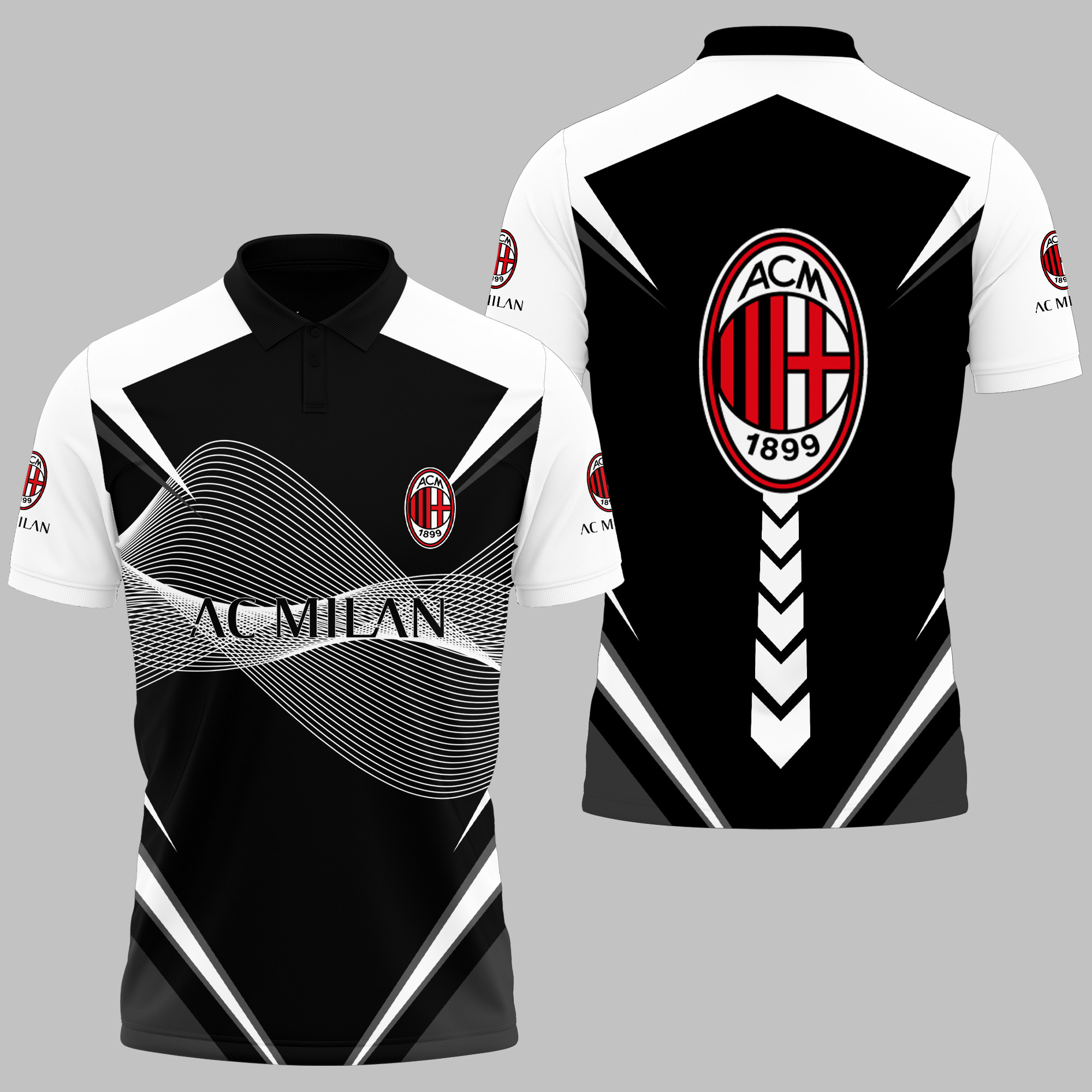AC MILAN Polo Shirt Ver X25 