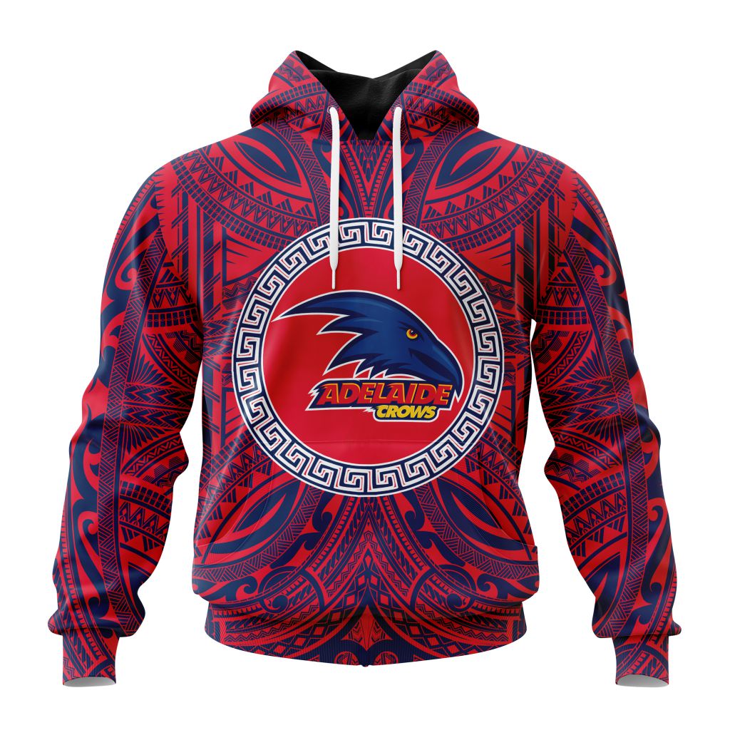 AFL Adelaide Crows Custom Name Number Fight Cancer Pullover Shirt