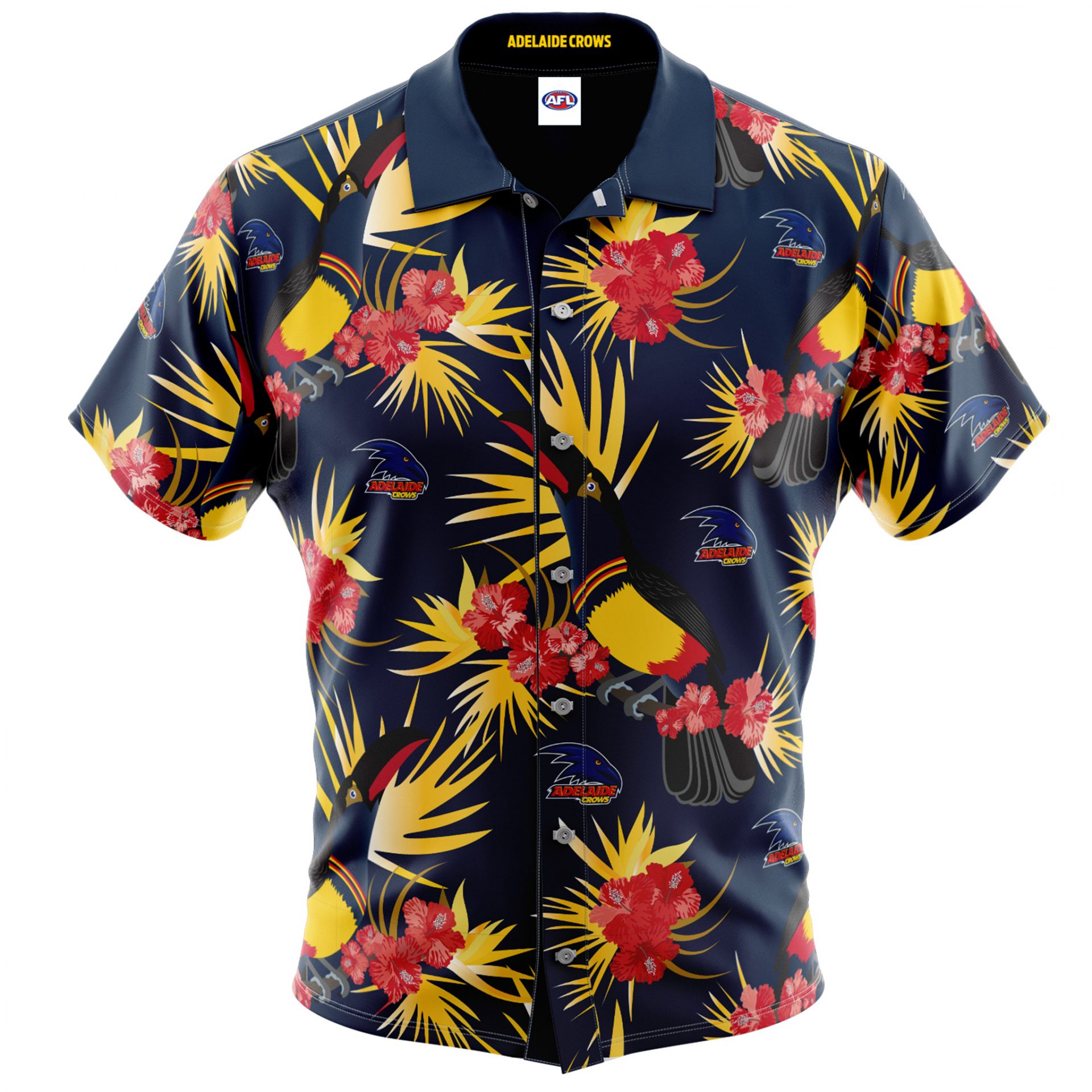 AFL Adelaide Crows Hawaiian Shirt V2