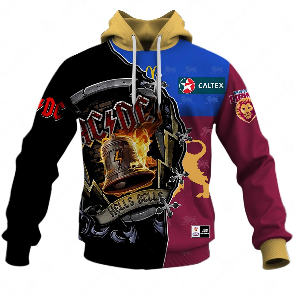 AFL Brisbane Lions Custom Name Logo Hey Dude Shoes