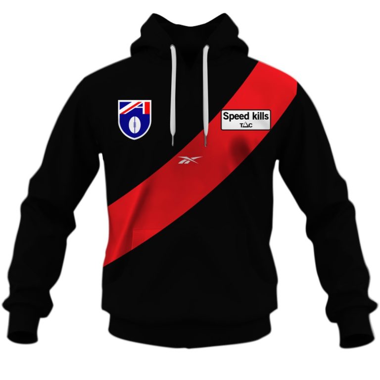 AFL Essendon Bombers Custom Name Number  Clash Guernsey Pullover Shirt