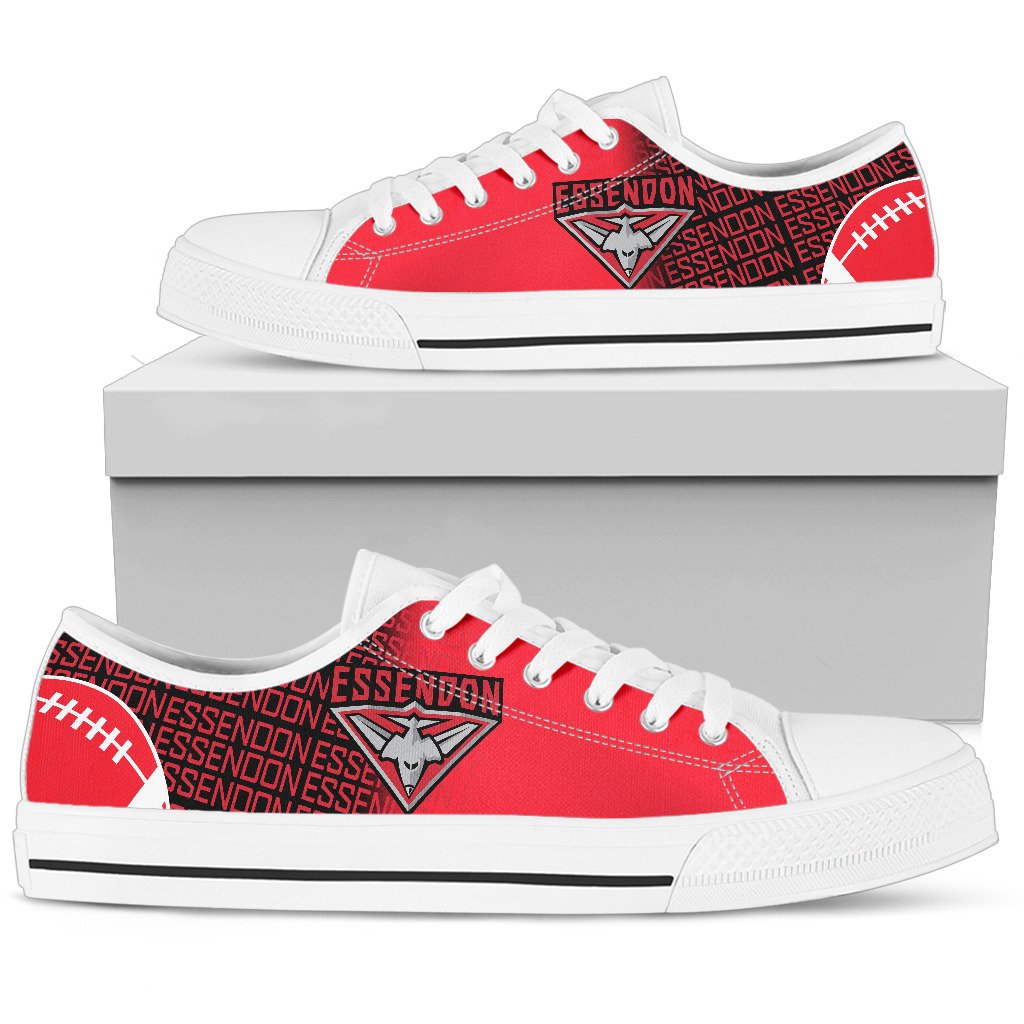 AFL Essendon Bombers Custom Name Stylish Graffiti Max Soul Shoes