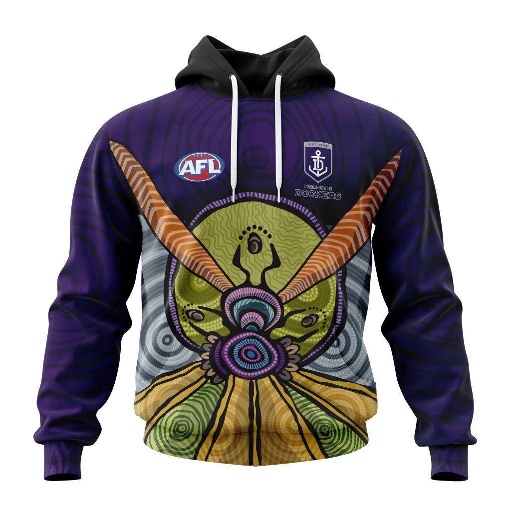 AFL Fremantle Dockers Custom Name Max Soul Shoes