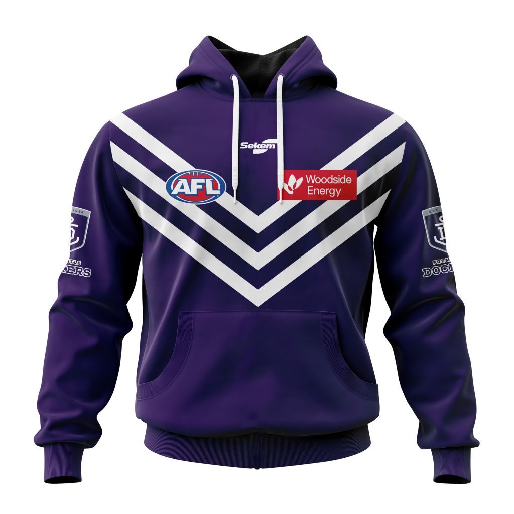 AFL Fremantle Dockers Custom Name Number  Pride Guernsey Pullover Shirt