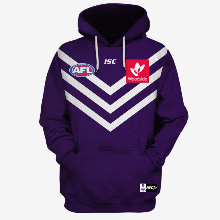 AFL Fremantle Dockers Custom Name Number  Home Guernsey Pullover Shirt