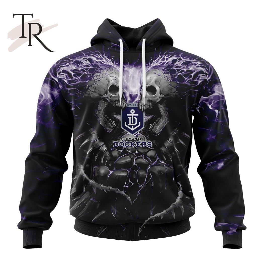 AFL Hawthorn Football Club Special Skull Art Design Hoodie
