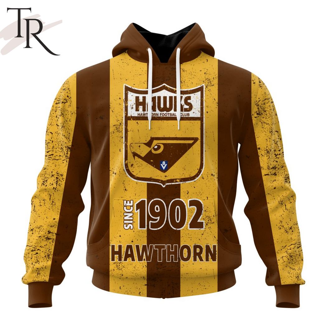 AFL Brisbane Lions Special Retro Heritage Design Hoodie