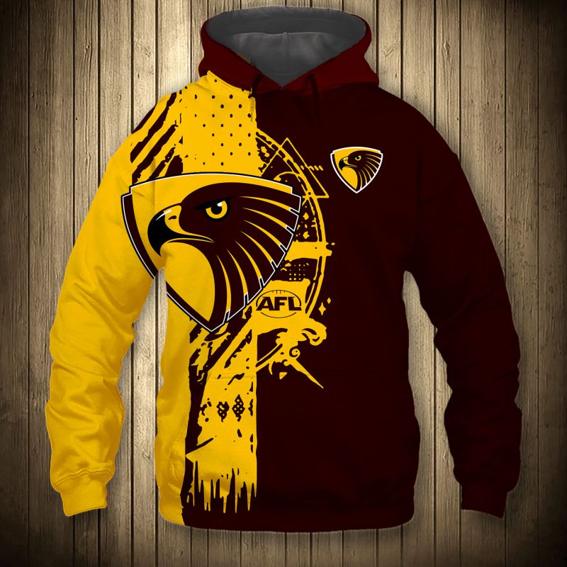 AFL Hawthorn Hawks ANZAC Indigenous Pullover Shirt