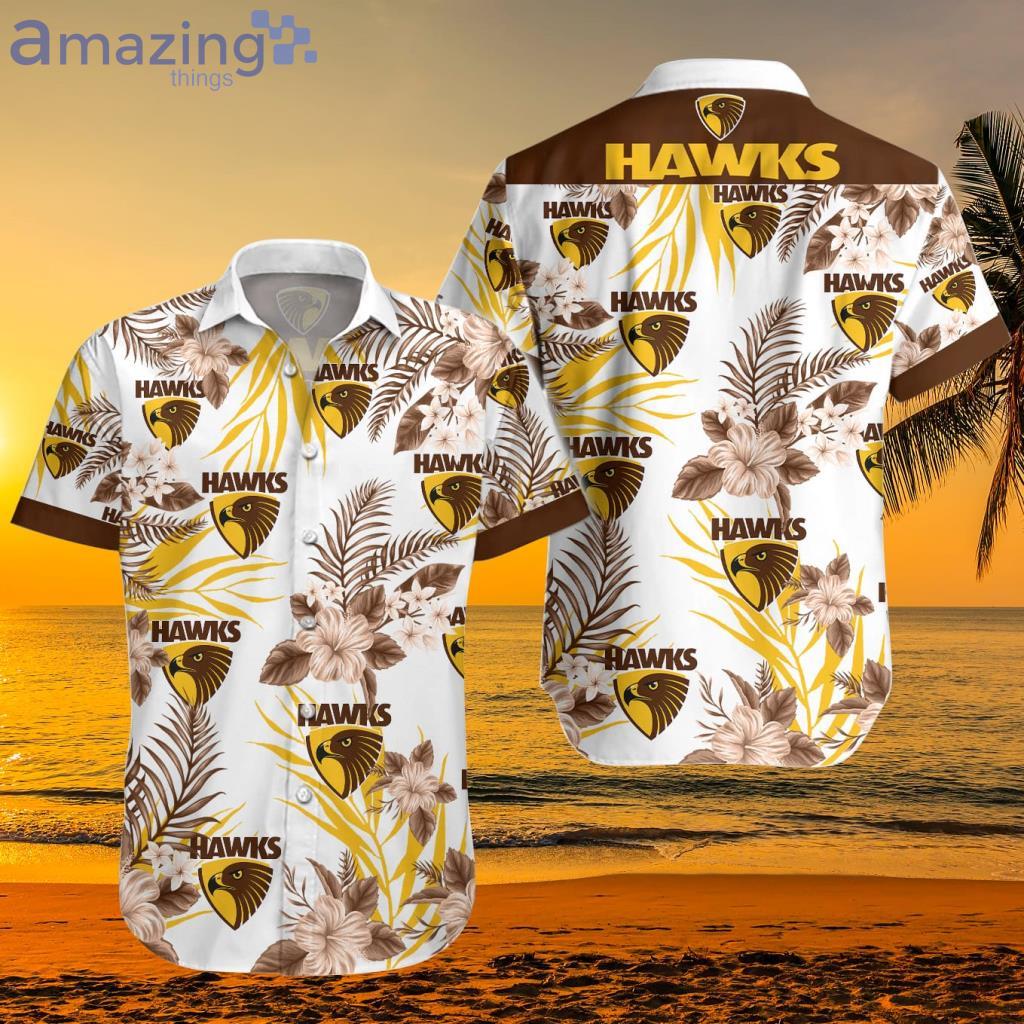 AFL Hawthorn Hawks Custom Name Number Vintage Centenary Guernsey Pullover Shirt