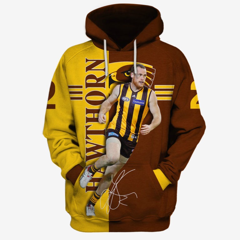 AFL Hawthorn Hawks Leigh Matthews #3 Pullover Shirt