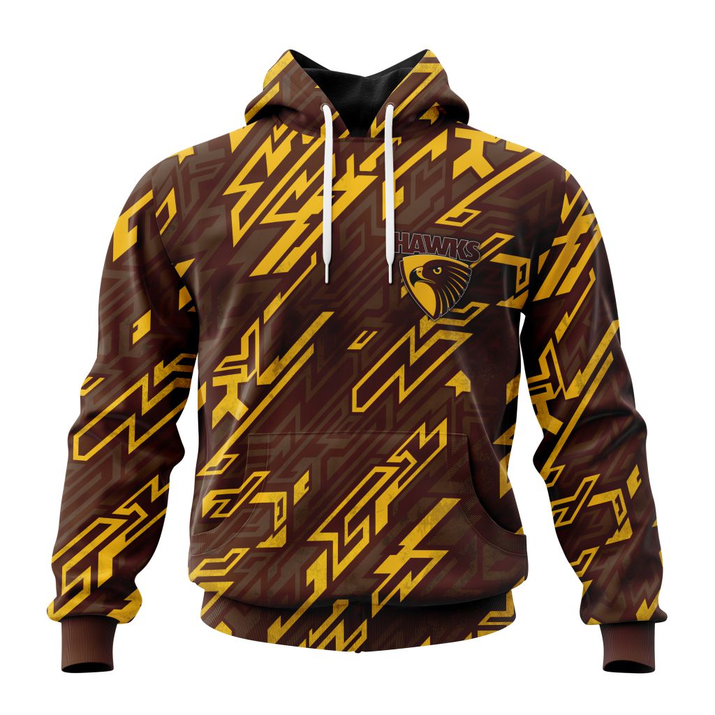 AFL Hawthorn Hawks Leigh Matthews #3 Pullover Shirt