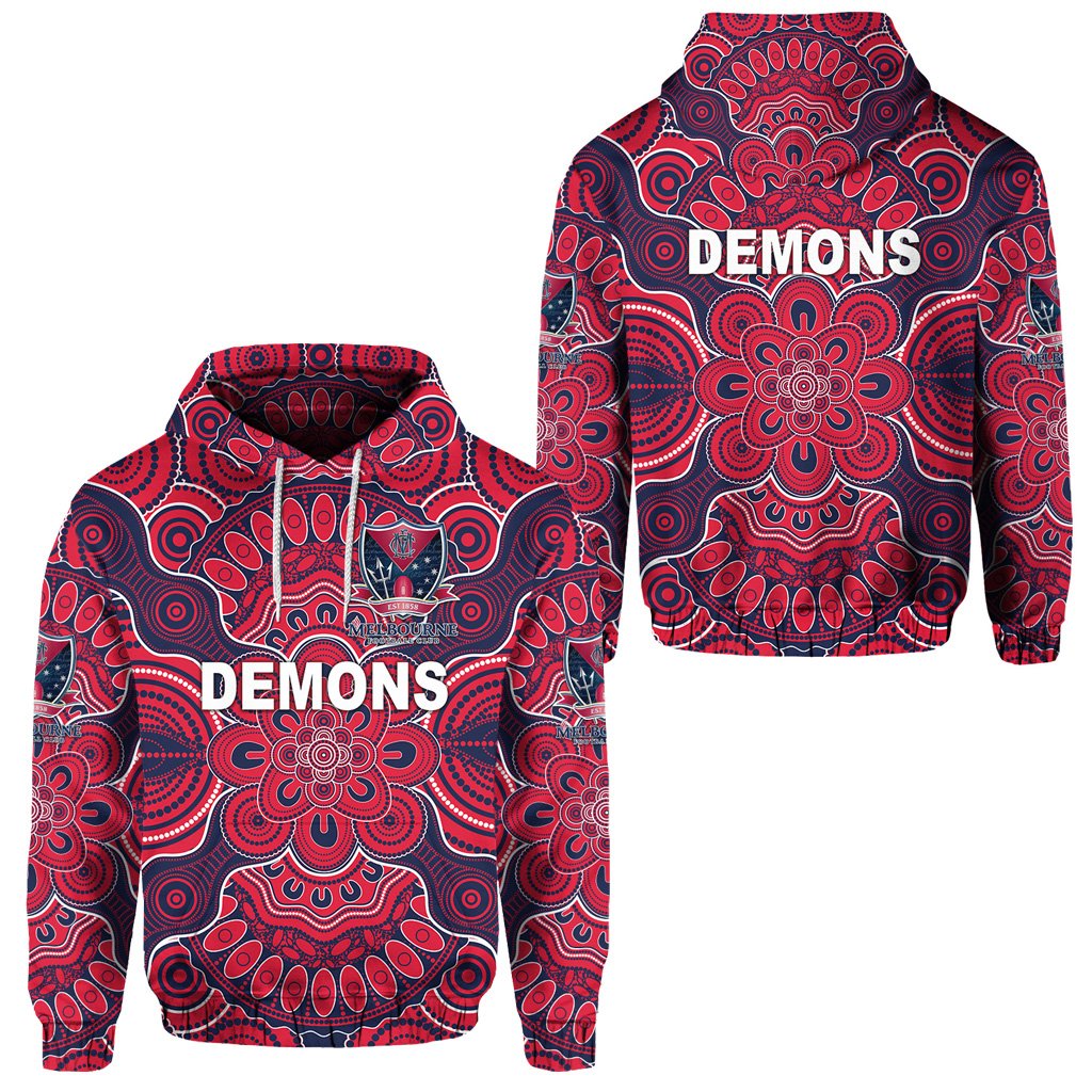 AFL Melbourne Demons Custom Name Sport Style Hey Dude Shoes