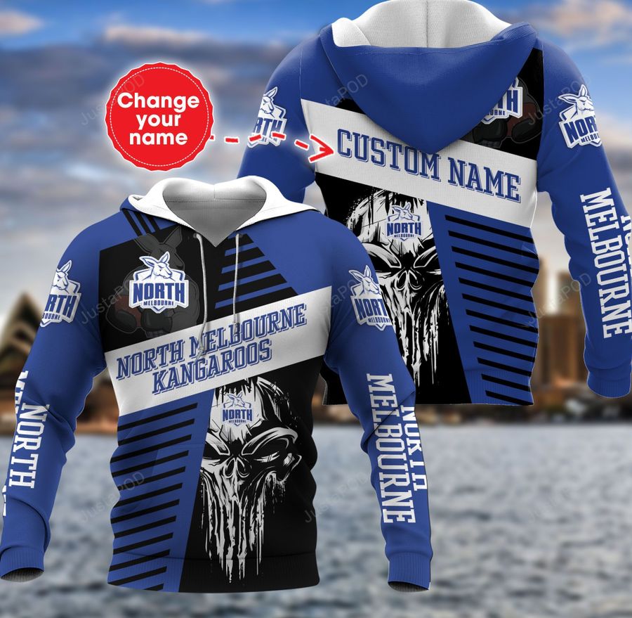 AFL North Melbourne Kangaroos Custom Name Number Special NAIDOC Design Pullover Shirt
