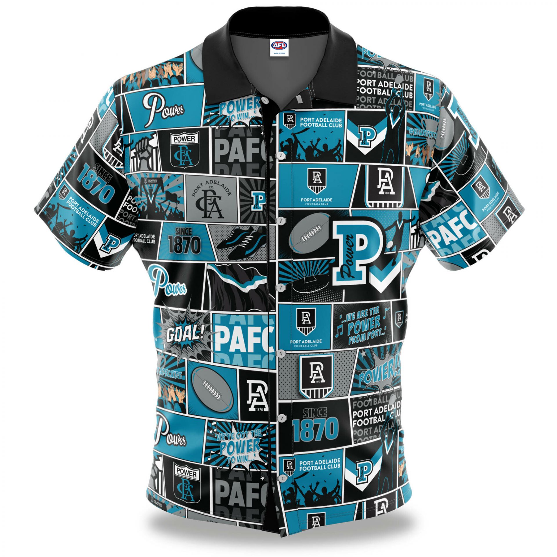 AFL Port Adelaide Low Top Shoes