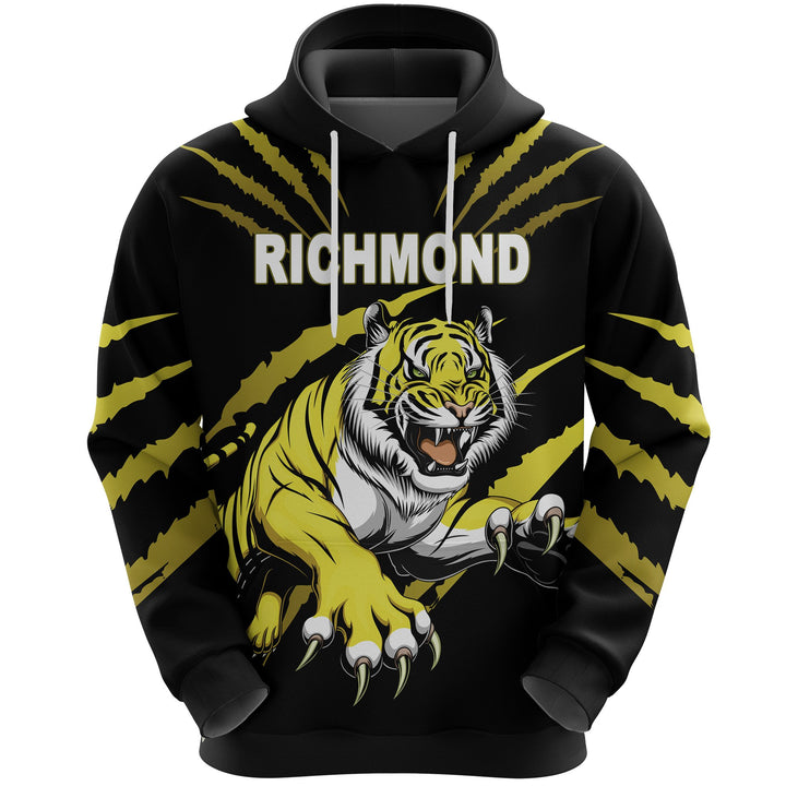 AFL Richmond Tigers Camo ANZAC Day Hawaiian Shirt