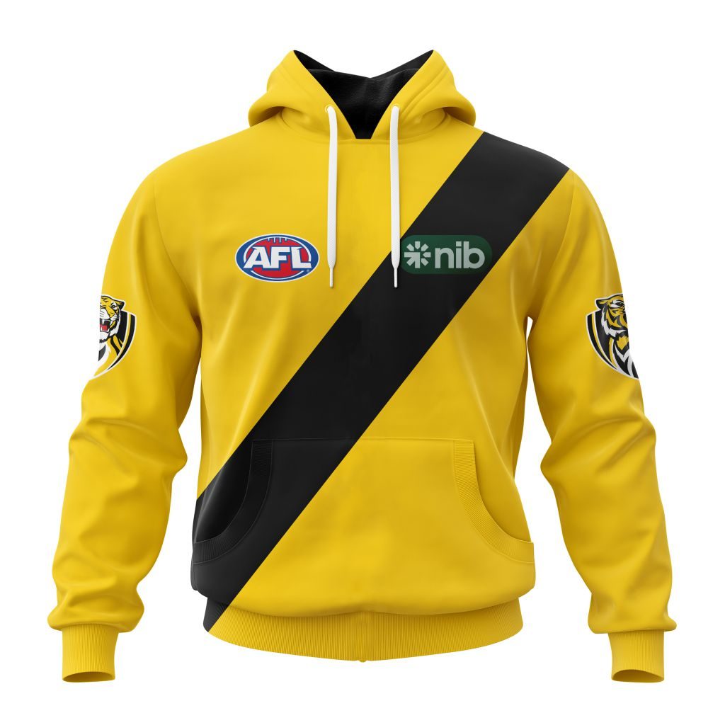 AFL Richmond Tigers Custom Name Logo Hey Dude Shoes