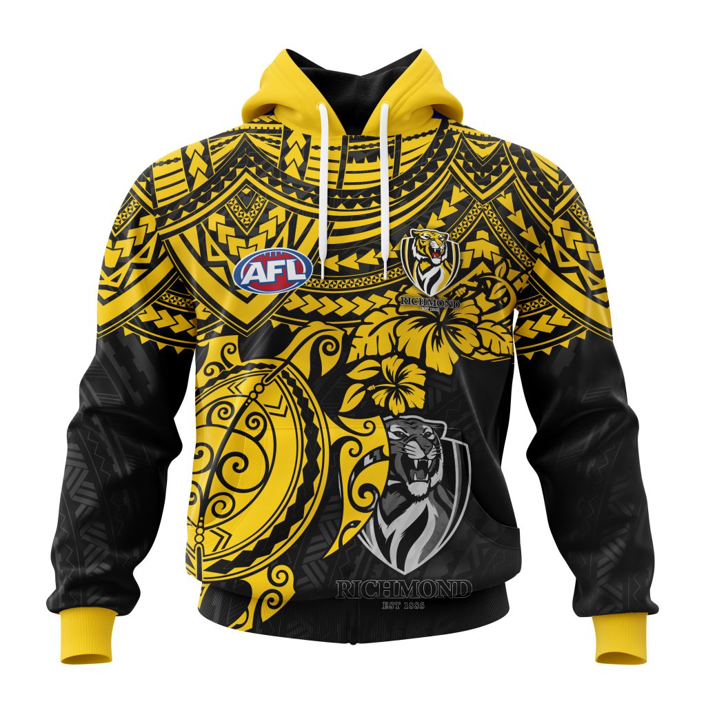 AFL Richmond Tigers Custom Name Number The Simpsons Guernsey  Pullover Shirt