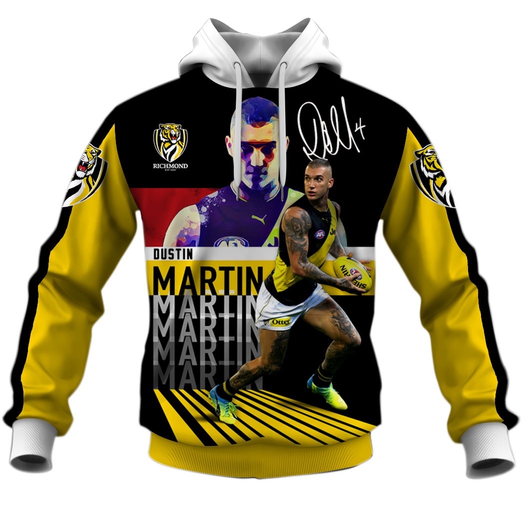 AFL Richmond Tigers Custom Name Number Ugly Christmas Sweater