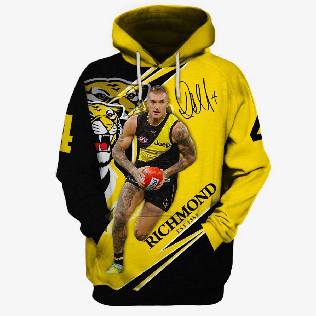 AFL Richmond Tigers Grand Final  Premiers Pullover Shirt
