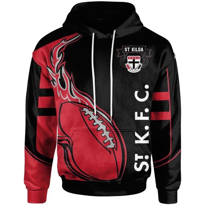 AFL St Kilda Saints Black Ugly Christmas Sweater V2