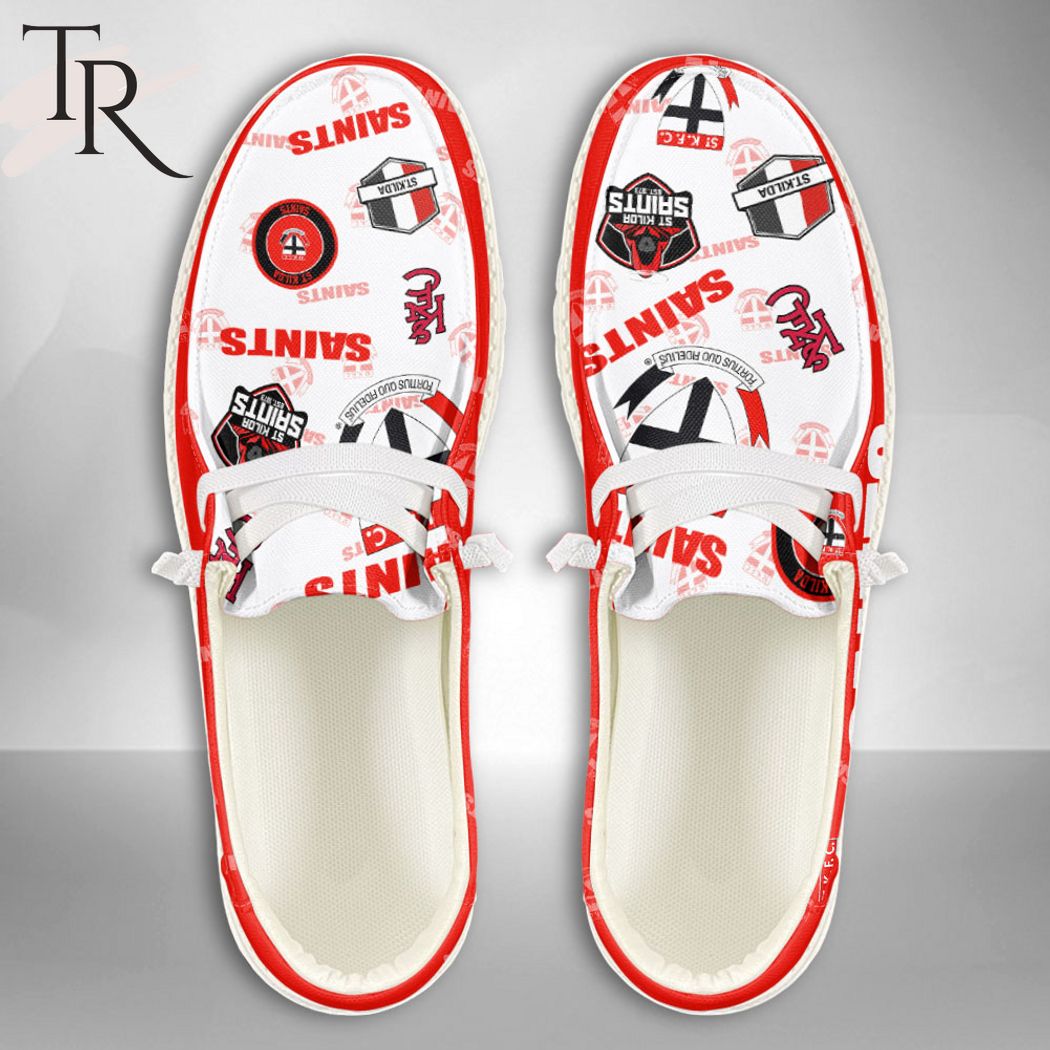 AFL Geelong Cats Custom Name Hey Dude Shoes
