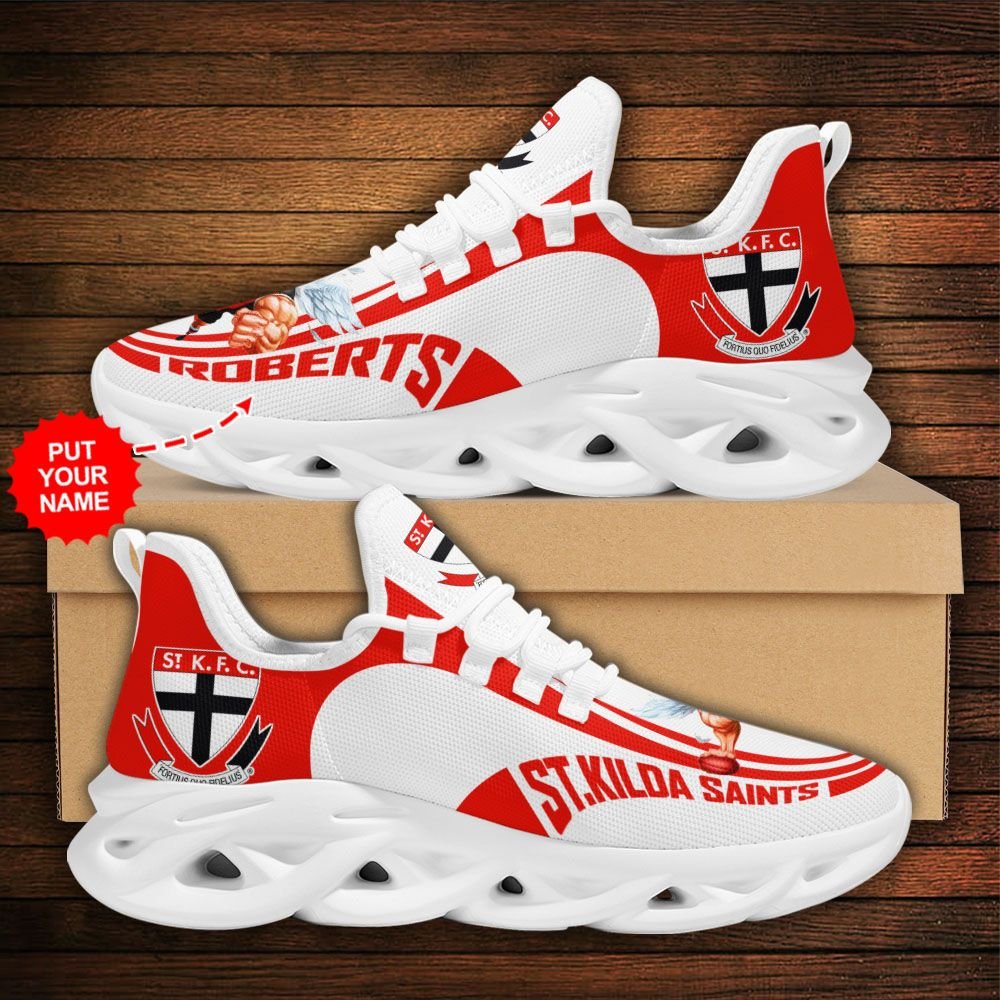 AFL St Kilda Saints Custom Name Max Soul Shoes V2