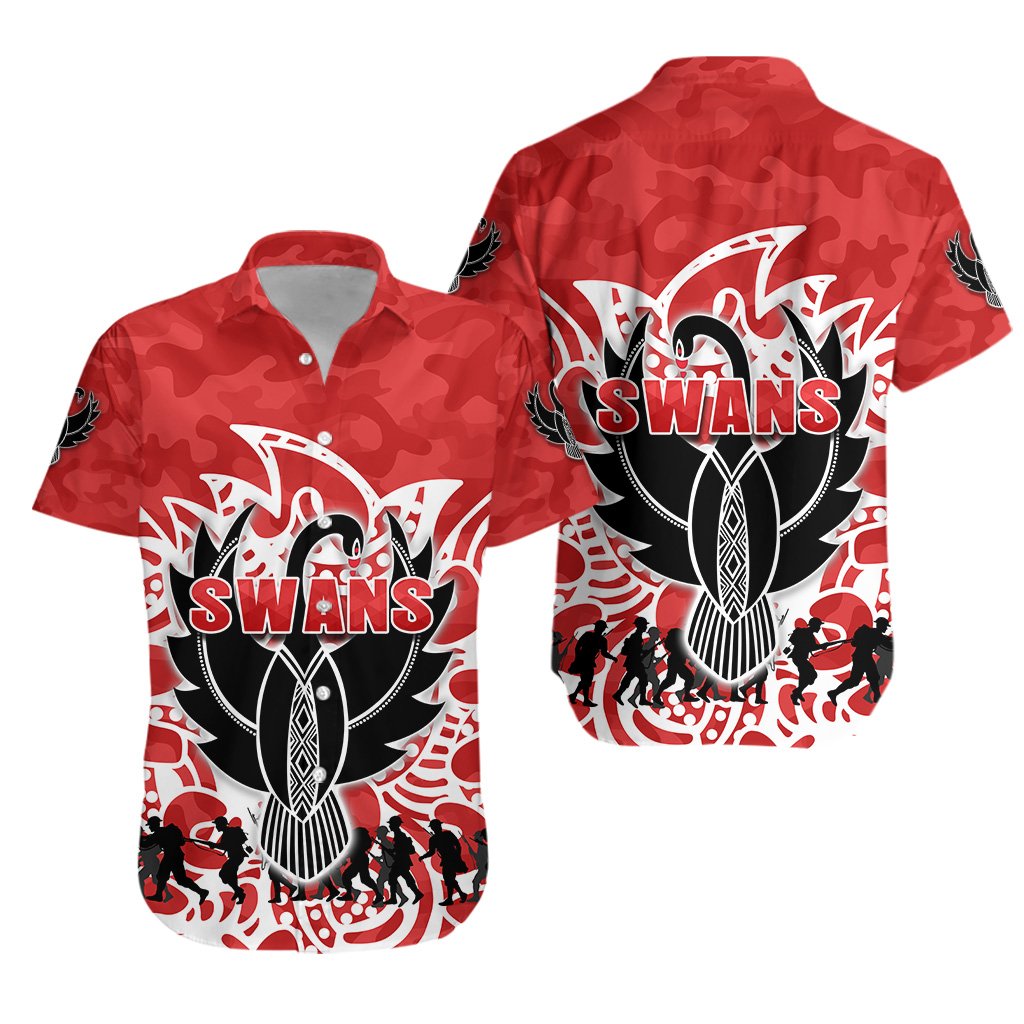 AFL St Kilda Saints White Floral Hawaiian Shirt