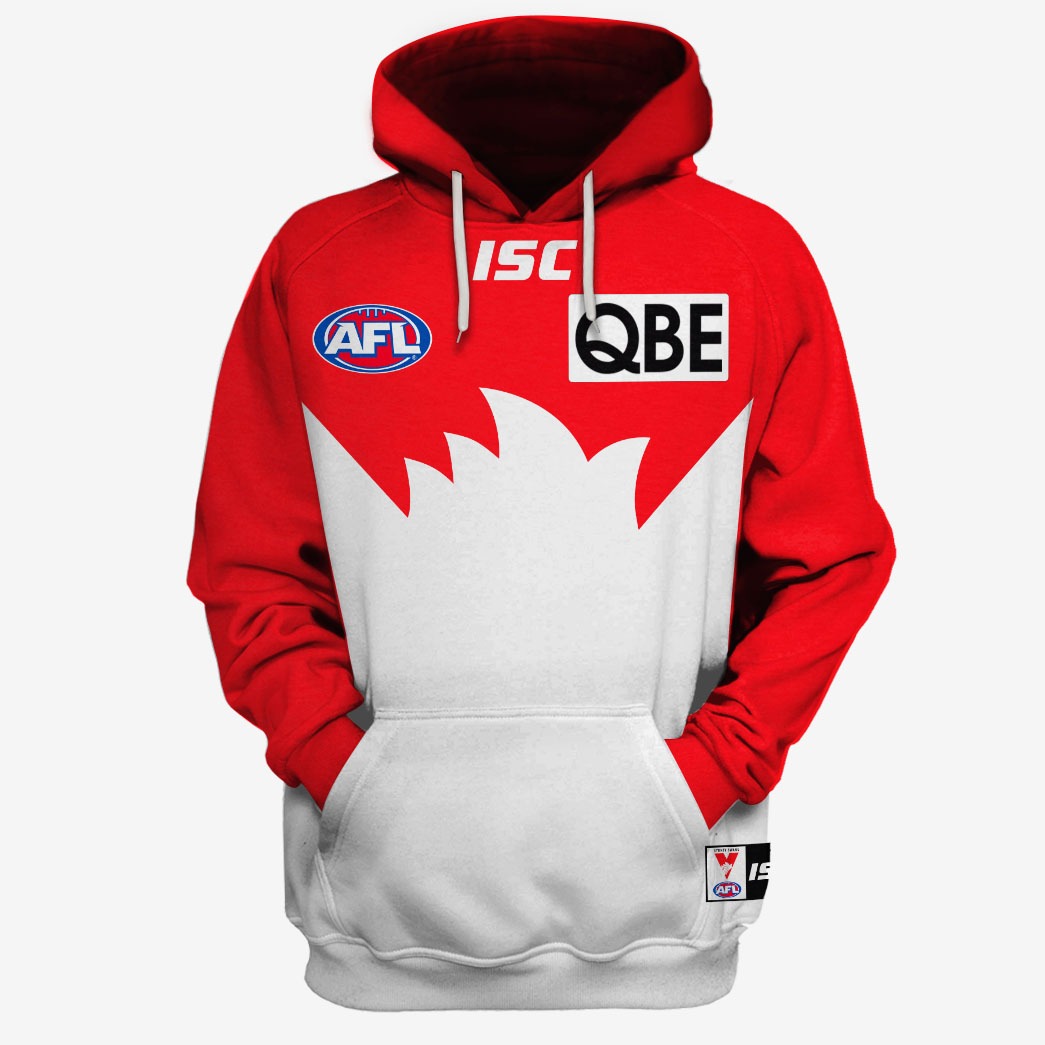 AFL Sydney Swans Custom Name Max Soul Shoes