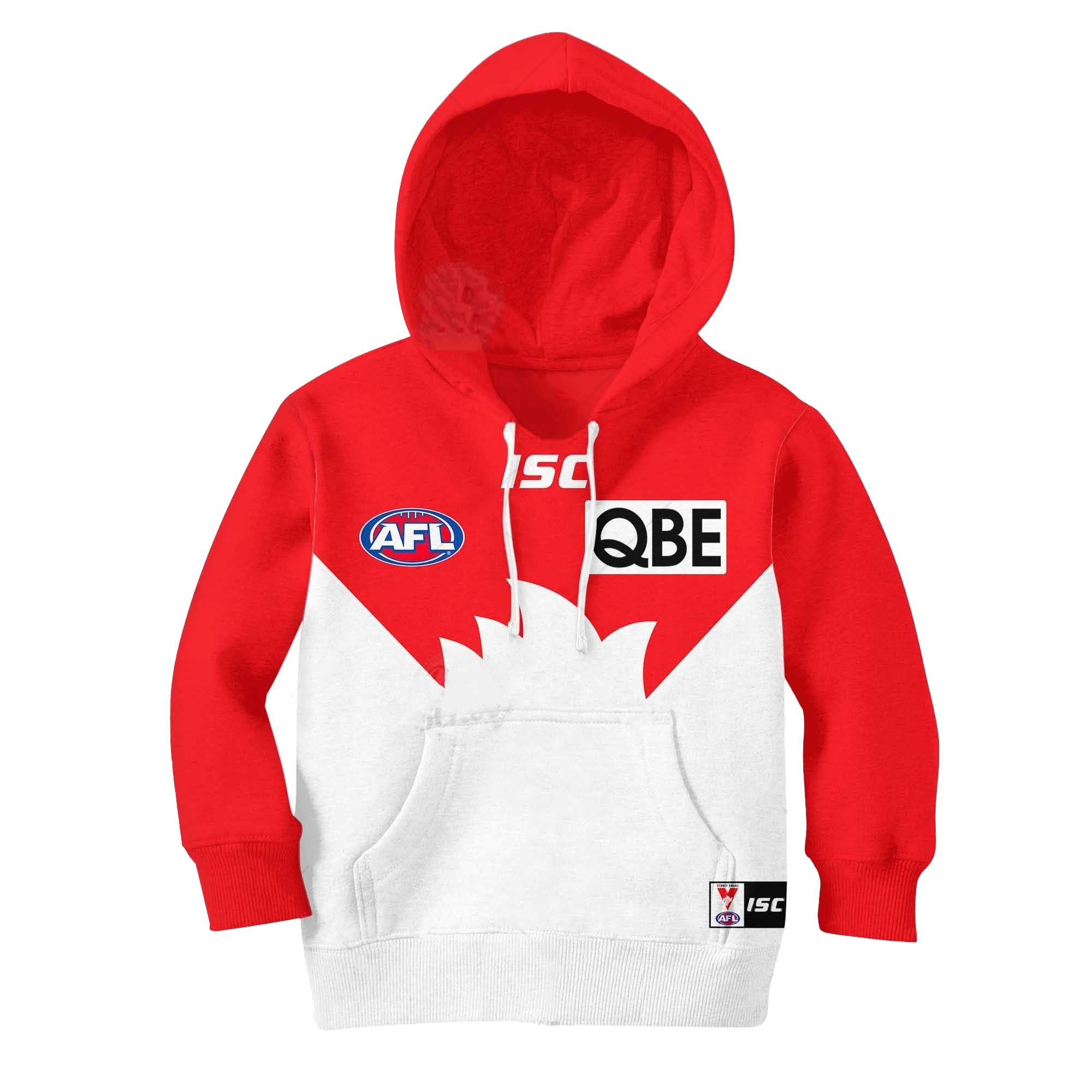 AFL Sydney Swans Custom Name Logo Hey Dude Shoes