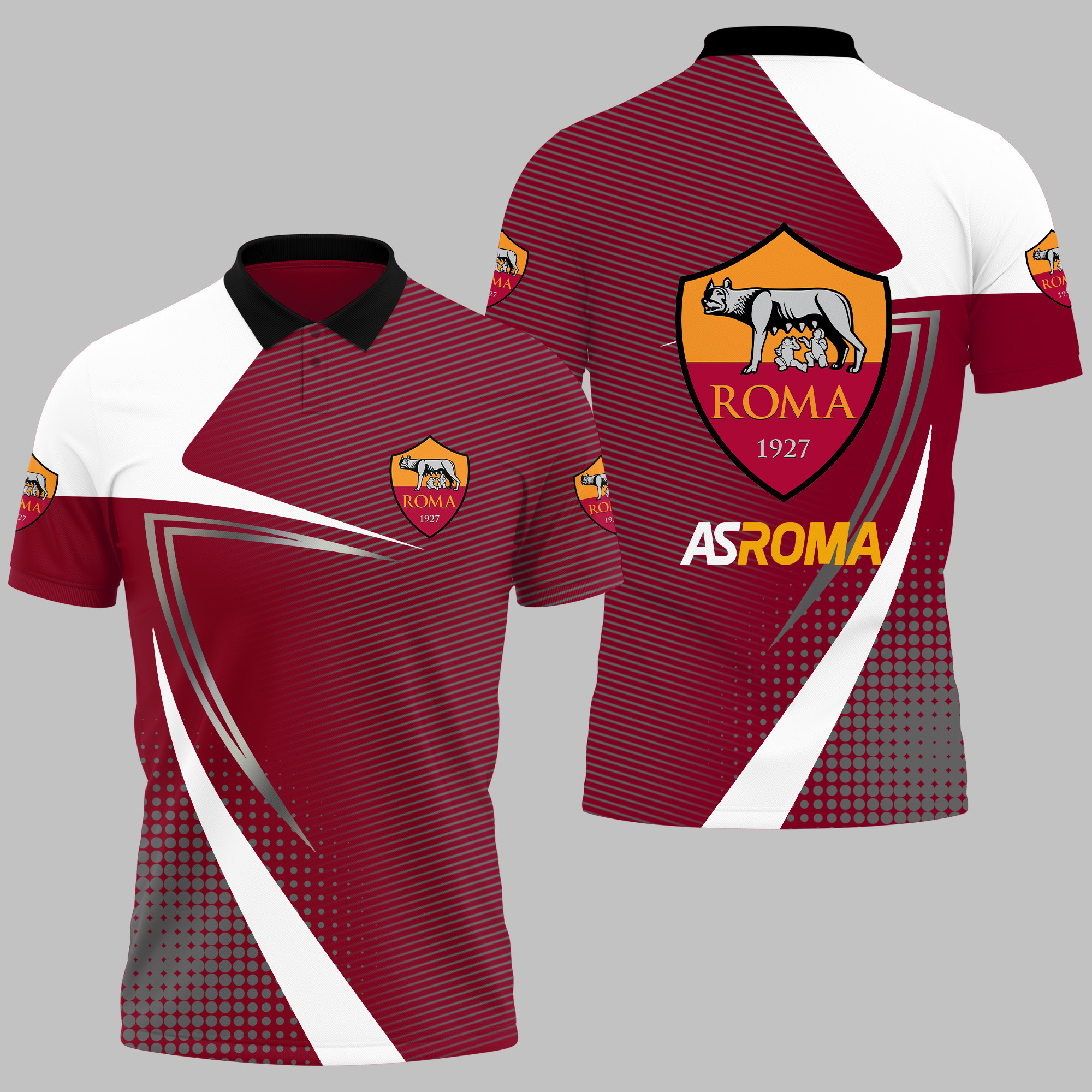 AS ROMA Polo Shirt Ver 16 