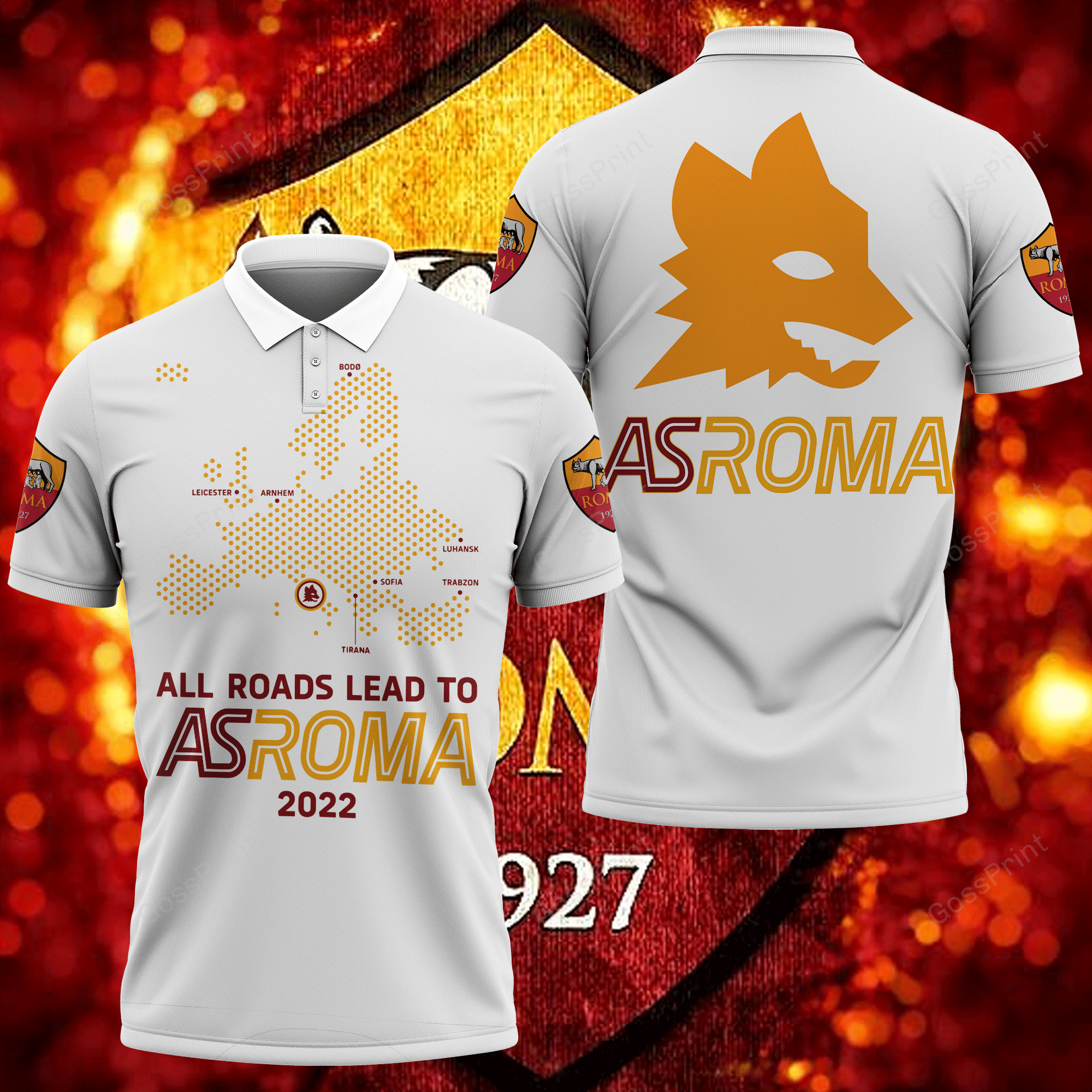 AS ROMA Polo Shirt Ver 4 