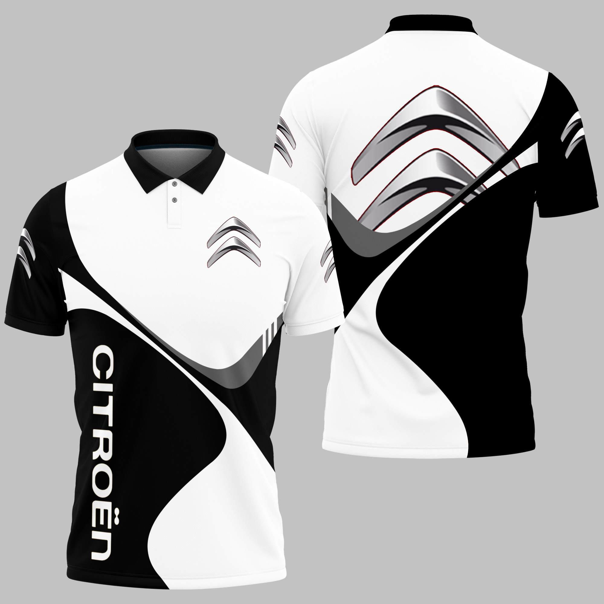 Citroen Polo Shirt 3D Printed Ver 1 