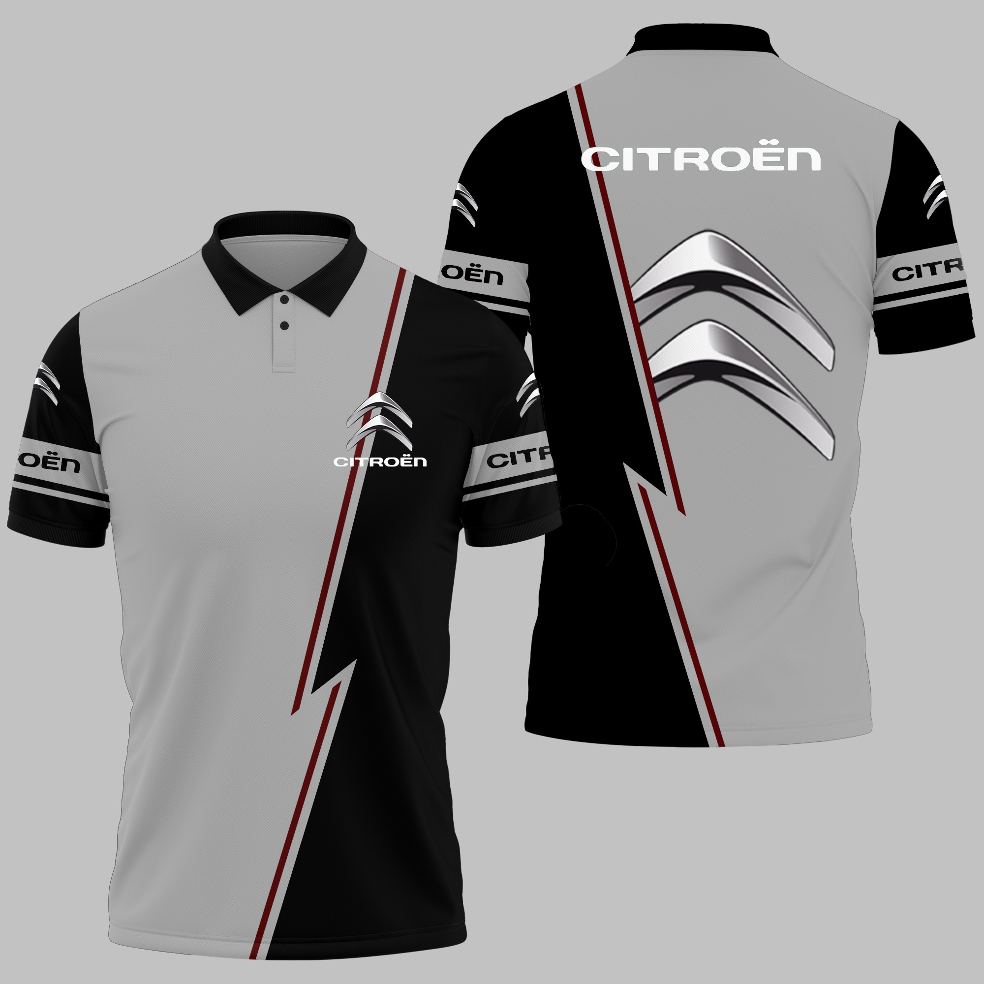 Citroen Polo Shirt 3D Printed Ver 14 