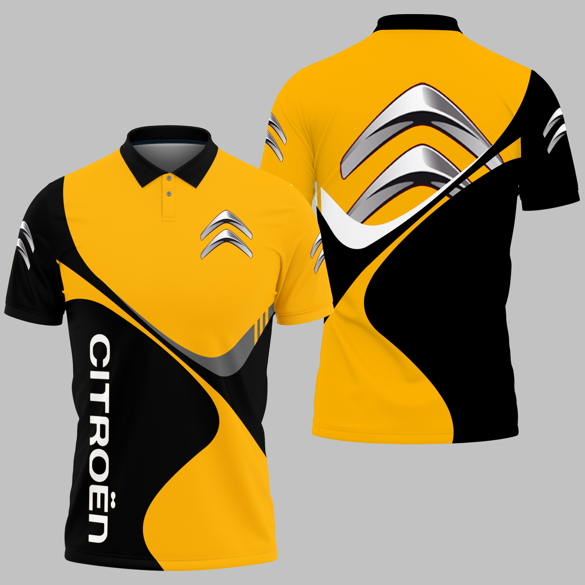 Citroen Polo Shirt 3D Printed Ver 2 