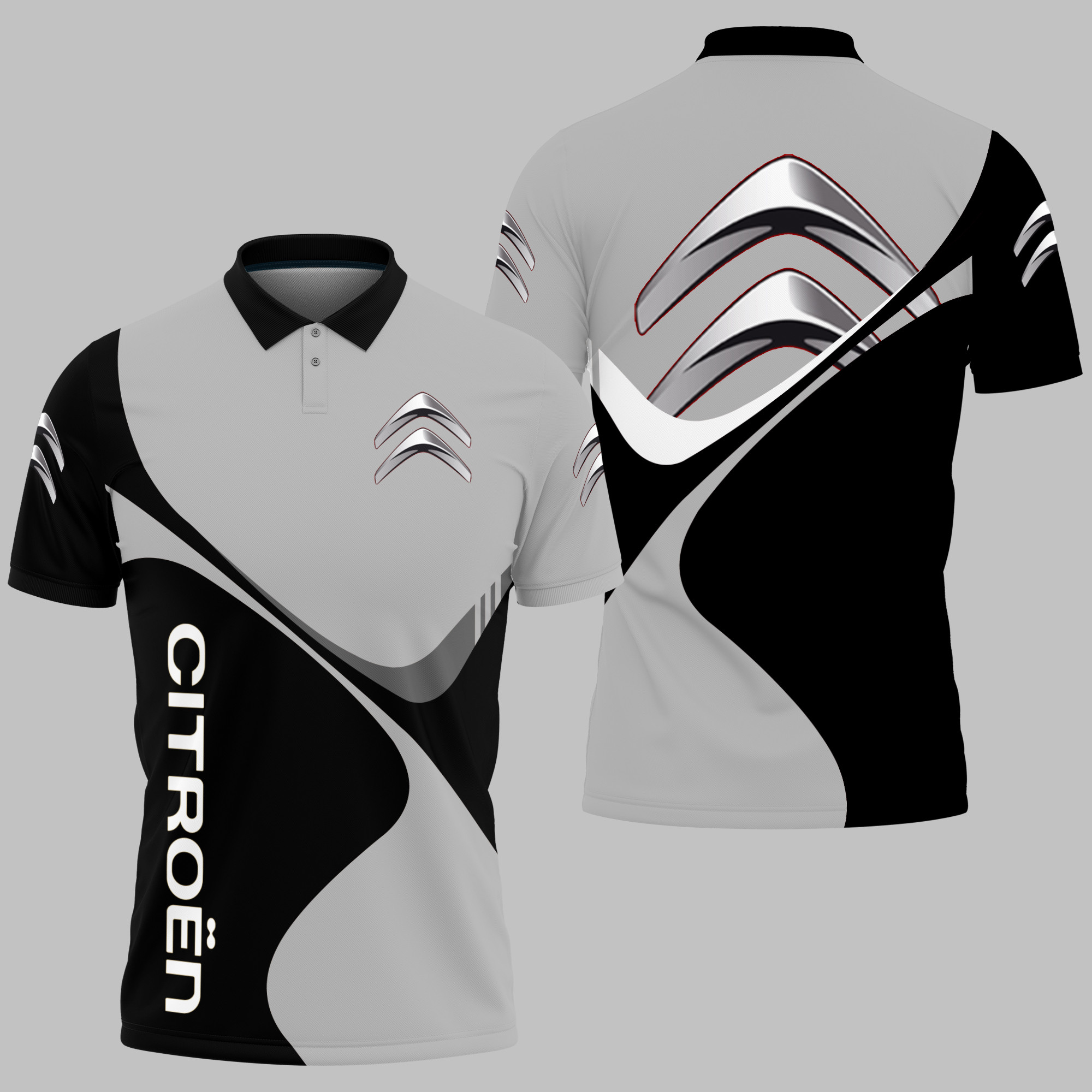 Citroen Polo Shirt 3D Printed Ver 3 