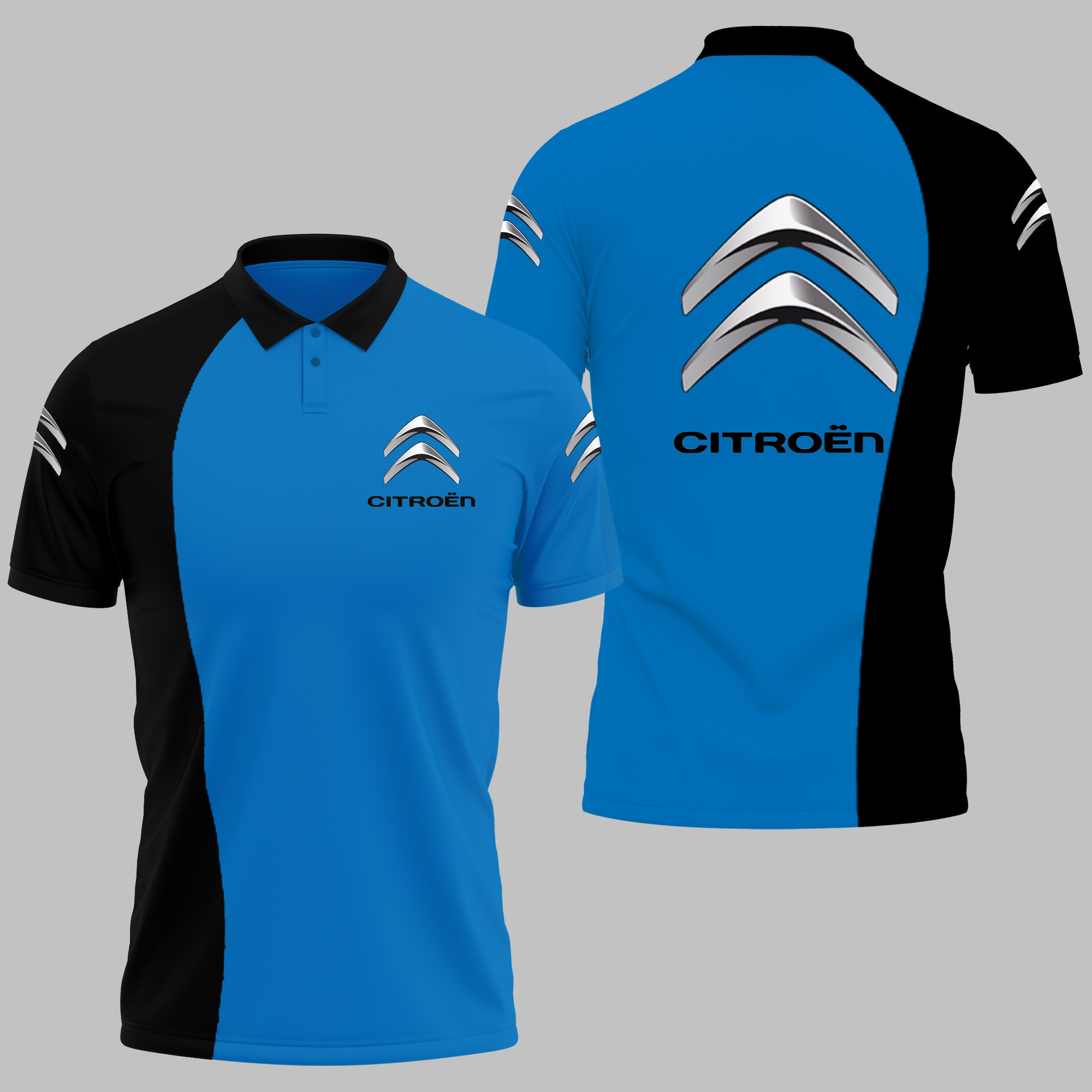 Citroen Polo Shirt 3D Printed Ver 9 