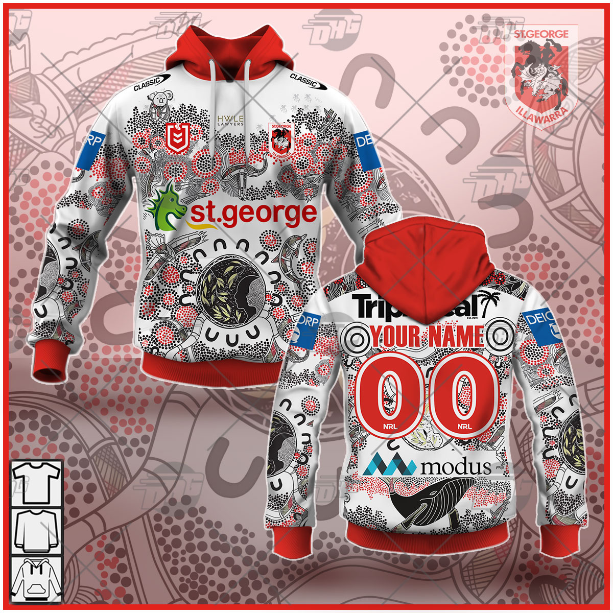 Custom Made NRL Parramatta Eels On Field Indigenous  2021