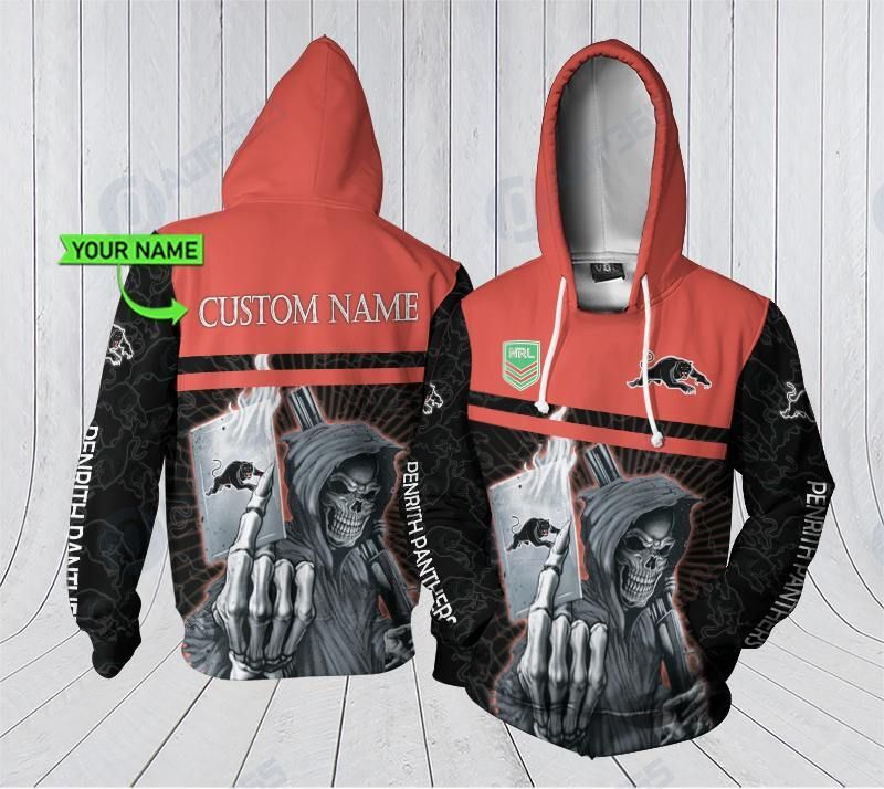 Personalized South Sydney Rabbitohs Nrl Lightning Mascot Custom 3D All Over Print Hoodie 