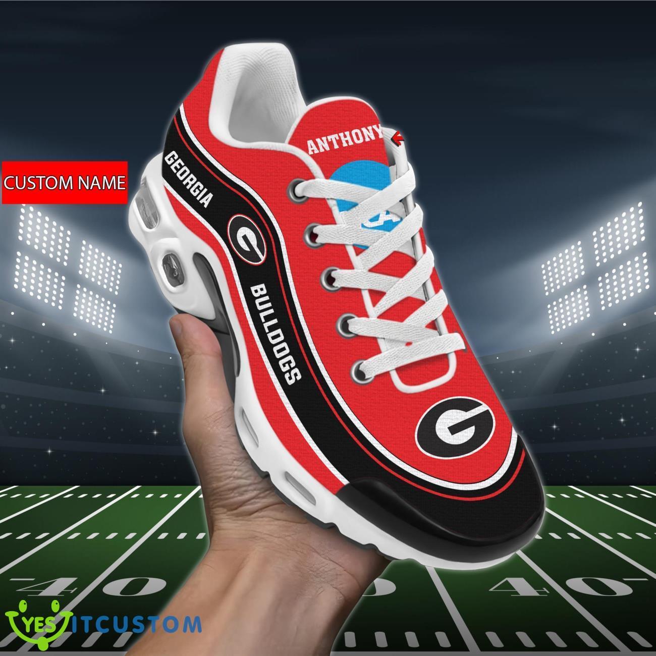 Georgia Bulldogs Personalized Name Air Cushion Sports Shoes Sneaker KLTNS220278 