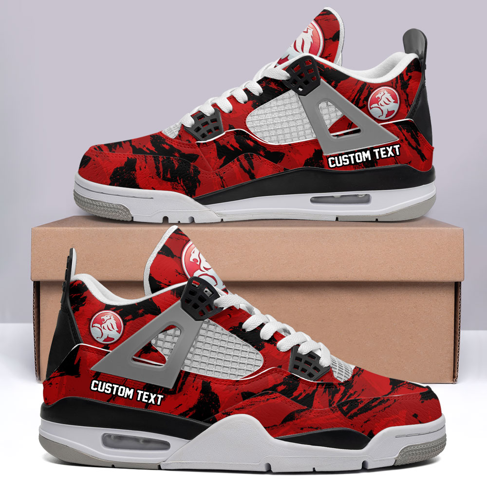 Jaguar Cars Air Jordan 4 Sneakers , Running Shoes Custom 