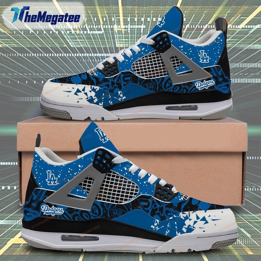 MLB Minnesota Twins Logo Design Air Jordan 4 Sneakers 