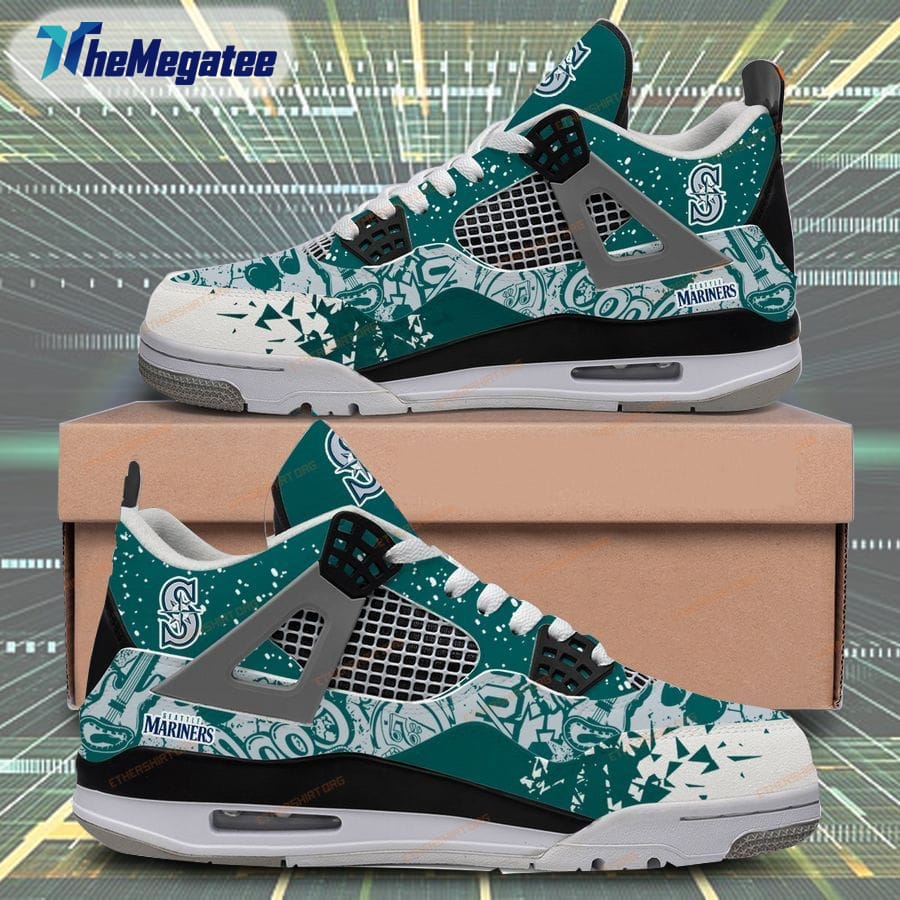 MLB Philadelphia Phillies Logo Design Air Jordan 4 Sneakers 