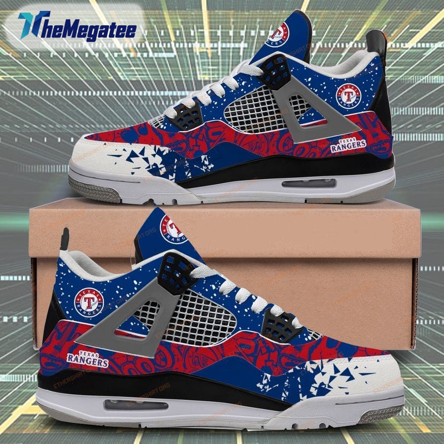 MLB St Louis Cardinals Logo Design Air Jordan 4 Sneakers 