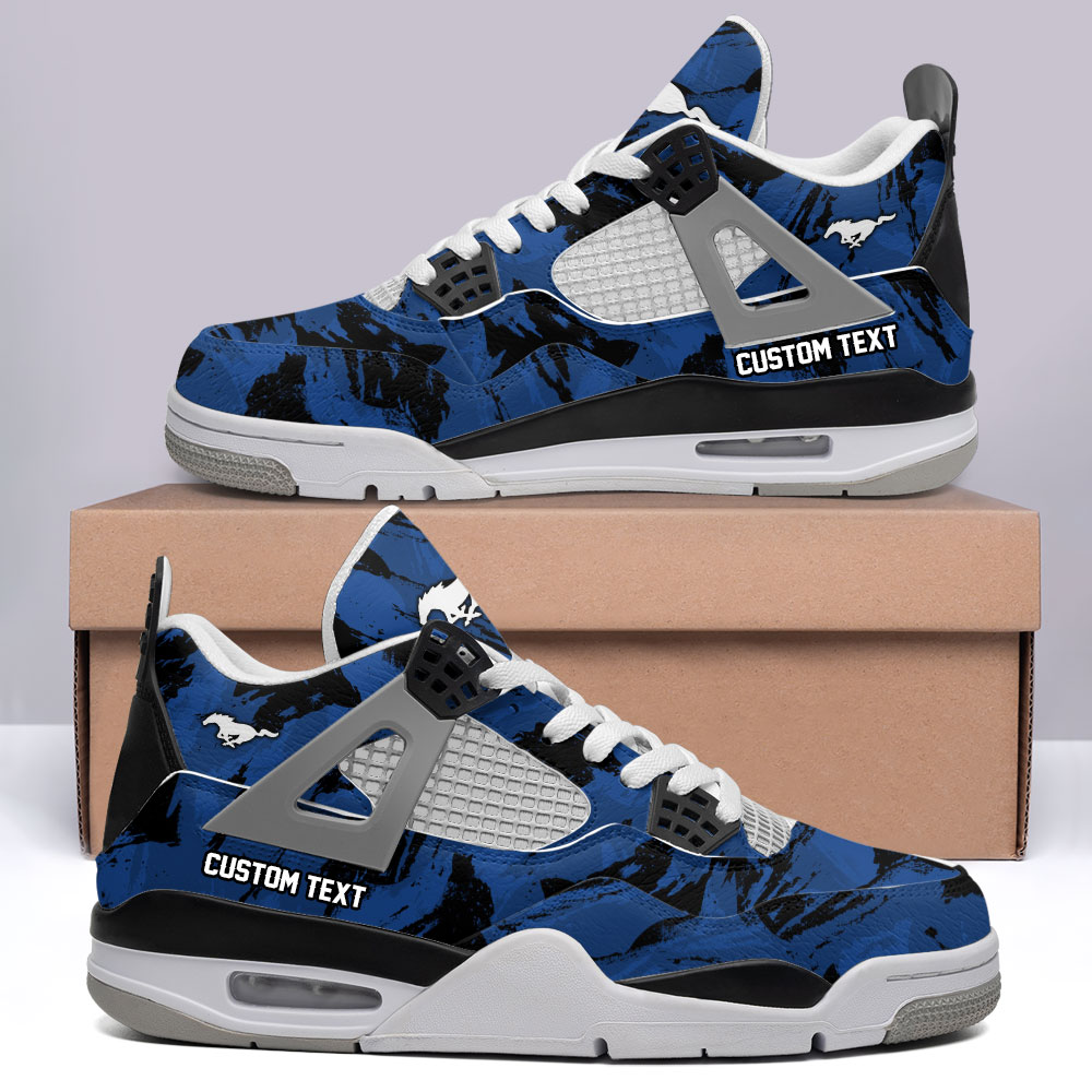 MG Cars Air Jordan 4 Sneakers , Running Shoes Custom 