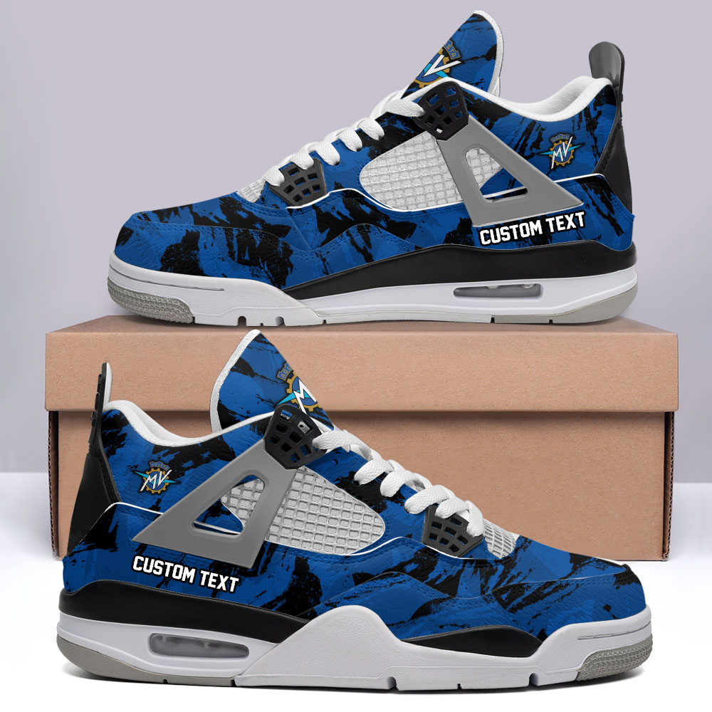 mustang gt Air Jordan 4 Sneakers , Running Shoes Custom 