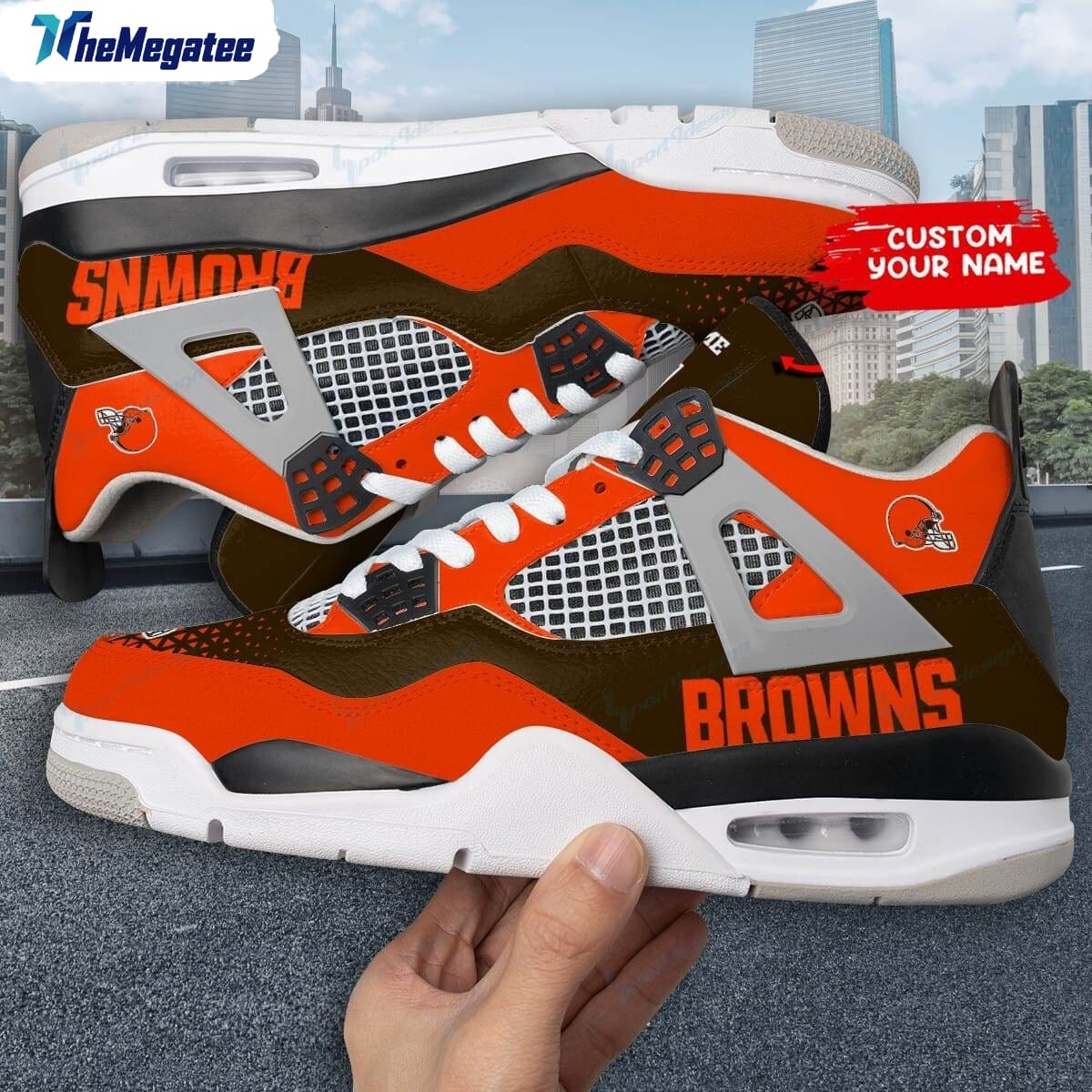 Ohio State Buckeyes Personalized Air Jordan 4 Shoes 