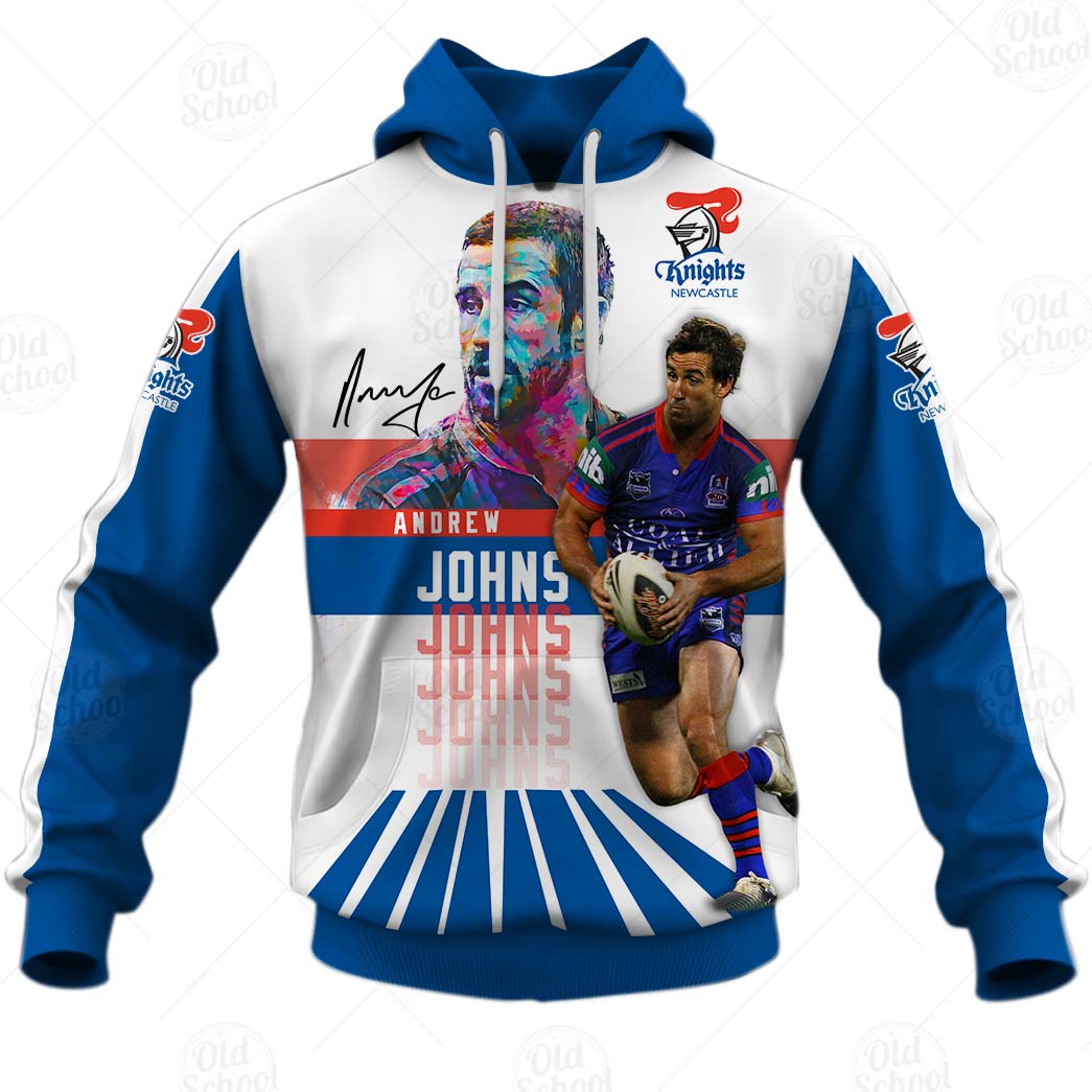 NRL Brisbane Broncos Legend Wally Lewis T52 Hoodie
