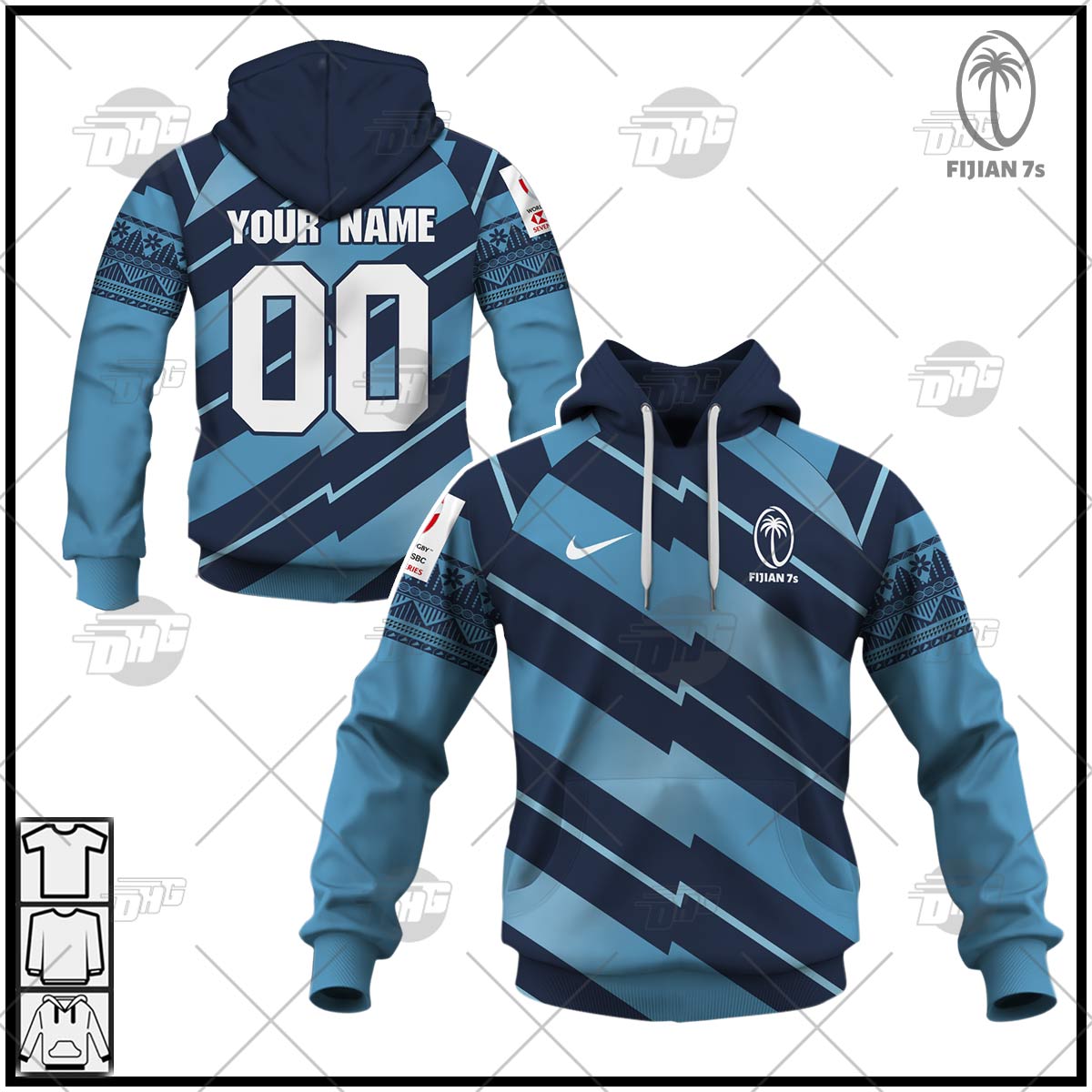 Personalised NRL Manly Warringah Sea Eagles 2023 Home 