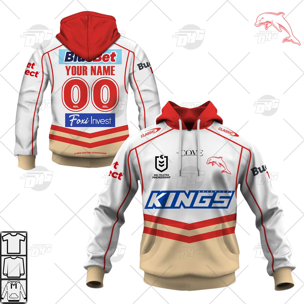 Personalised NRL Manly Warringah Sea Eagles 2023 Alternate 