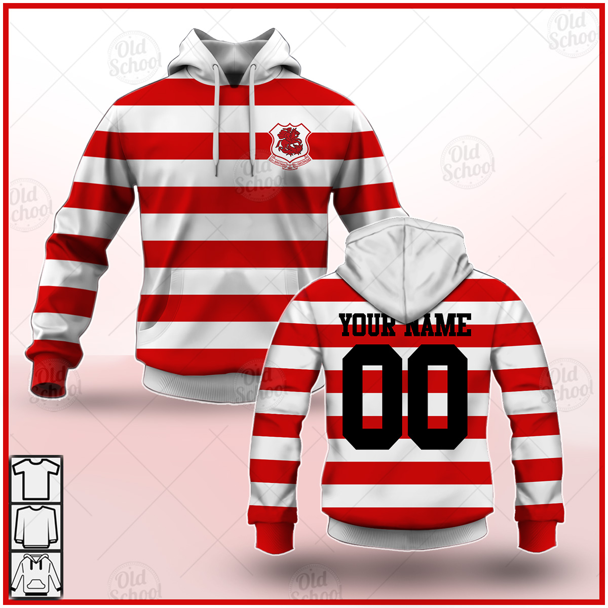 Personalised NRL MANLY SEA EAGLES Vintage  1957 Heritage Collection